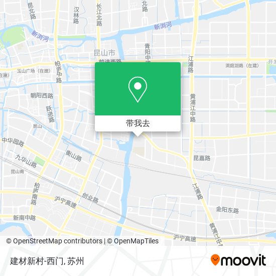 建材新村-西门地图