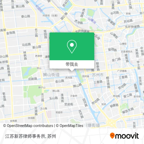江苏新苏律师事务所地图