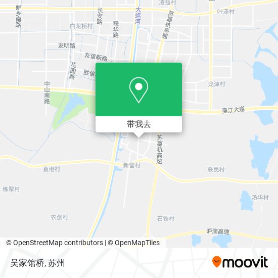 吴家馆桥地图