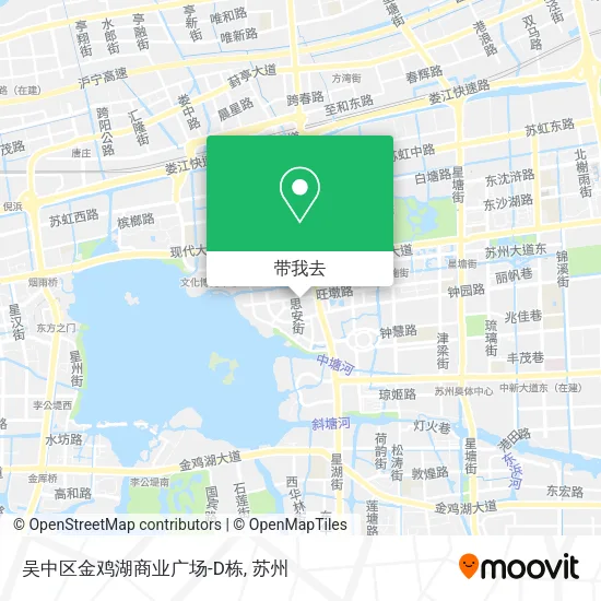 吴中区金鸡湖商业广场-D栋地图
