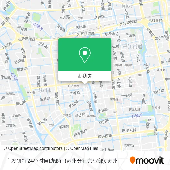 广发银行24小时自助银行(苏州分行营业部)地图