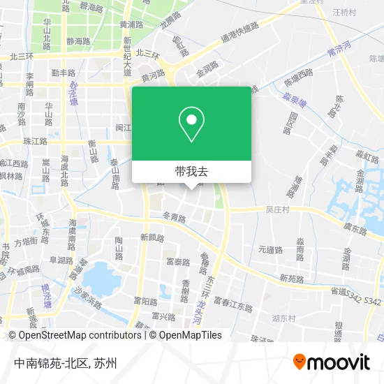 中南锦苑-北区地图