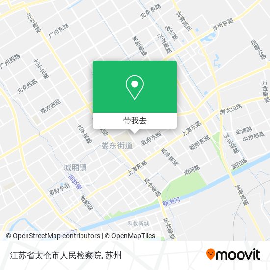 江苏省太仓市人民检察院地图
