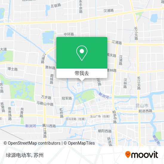 绿源电动车地图