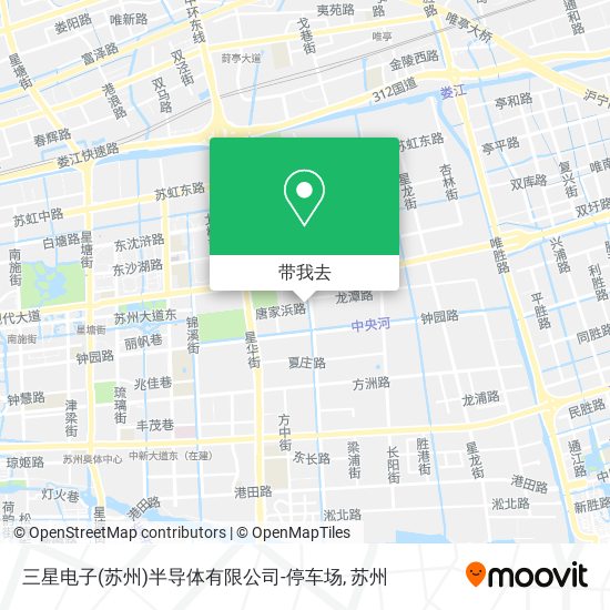 三星电子(苏州)半导体有限公司-停车场地图