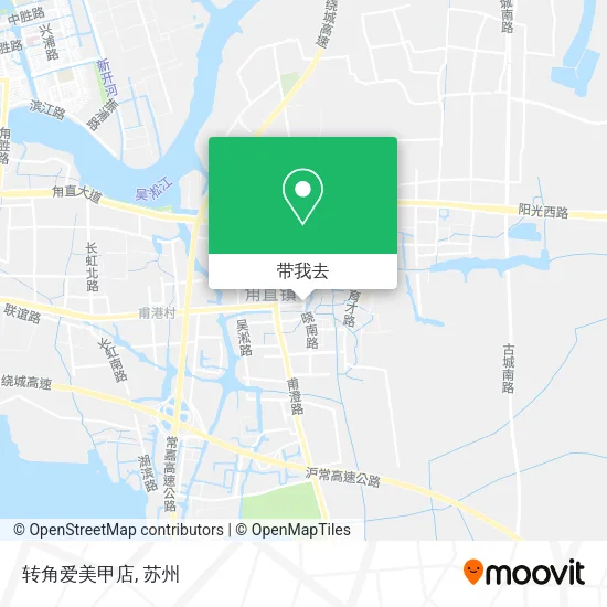 转角爱美甲店地图