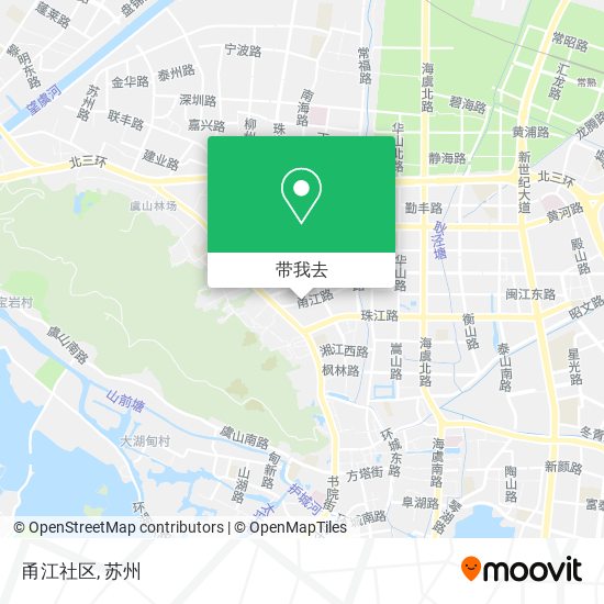 甬江社区地图