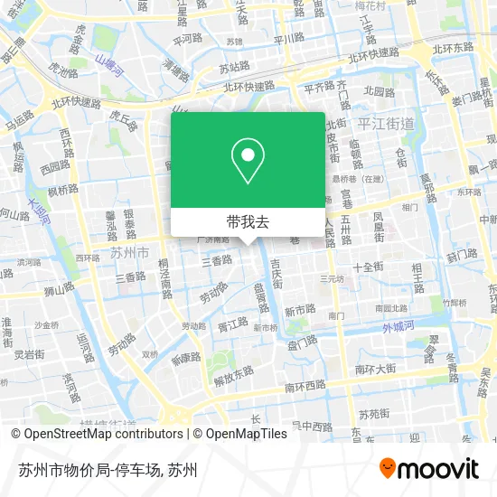 苏州市物价局-停车场地图