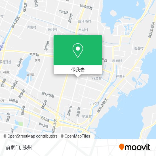 俞家门地图