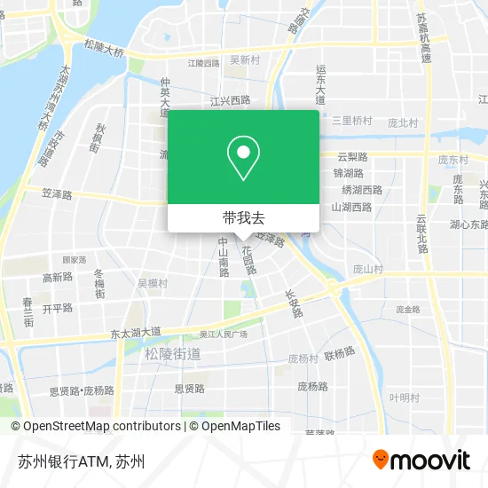 苏州银行ATM地图