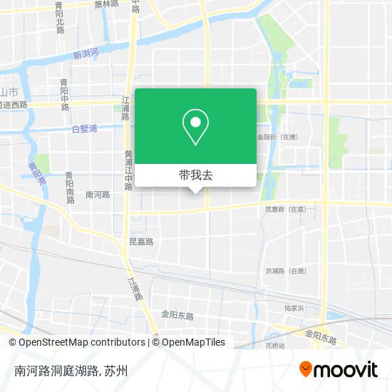 南河路洞庭湖路地图