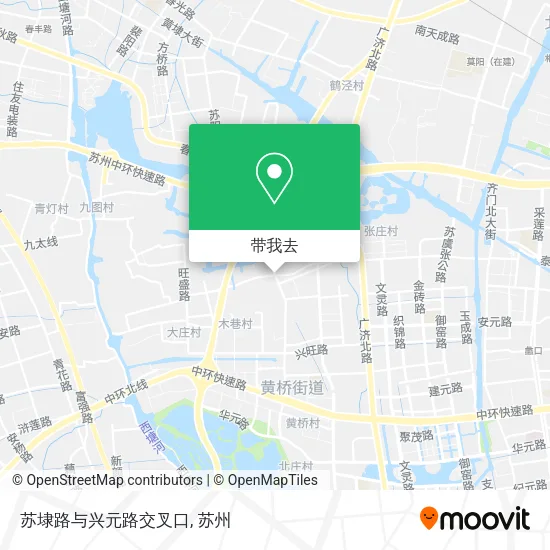 苏埭路与兴元路交叉口地图