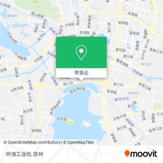 环湖工业坊地图