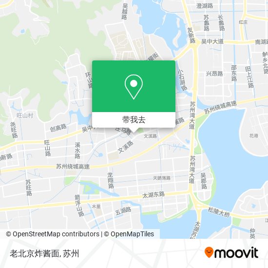 老北京炸酱面地图