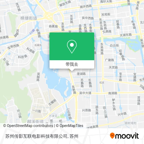 苏州传影互联电影科技有限公司地图