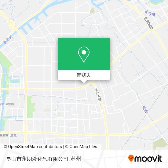 昆山市蓬朗液化气有限公司地图
