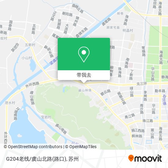 G204老线/虞山北路(路口)地图