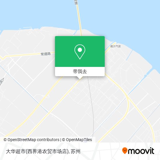 大华超市(西界港农贸市场店)地图
