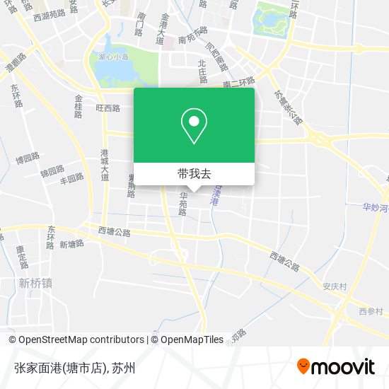 张家面港(塘市店)地图