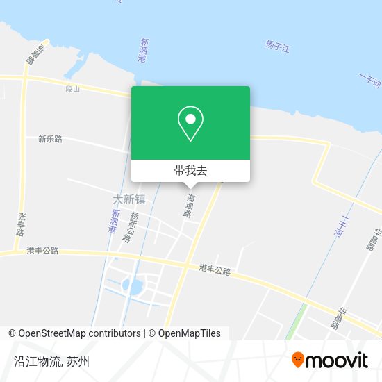 沿江物流地图