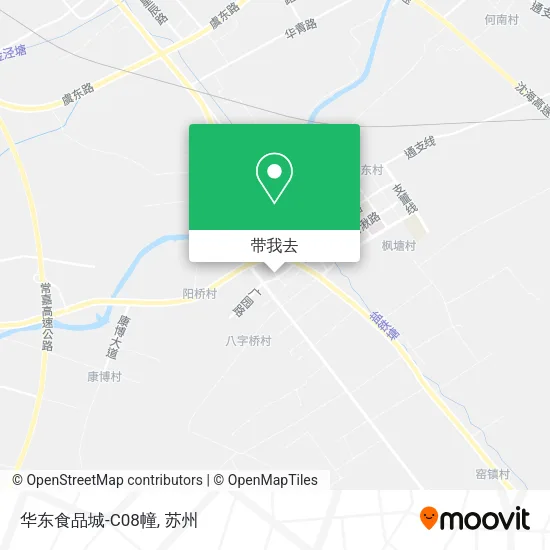 华东食品城-C08幢地图