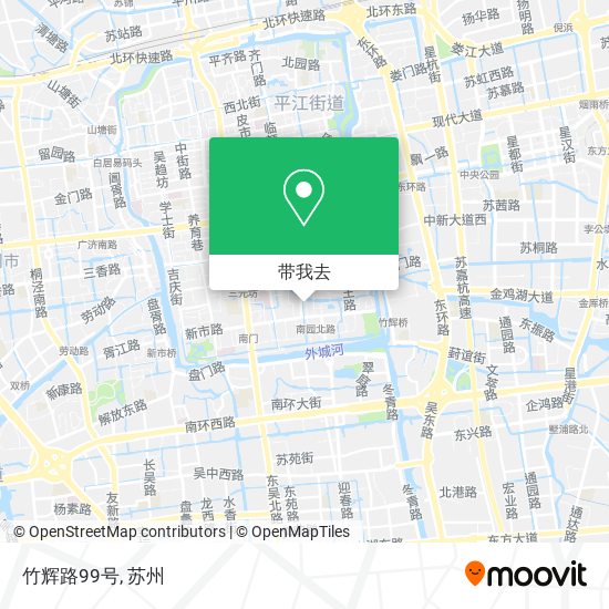 竹辉路99号地图