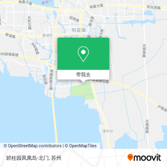 碧桂园凤凰岛-北门地图