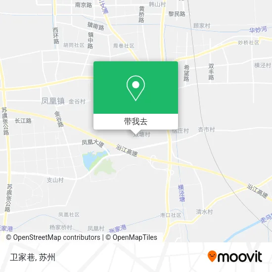 卫家巷地图