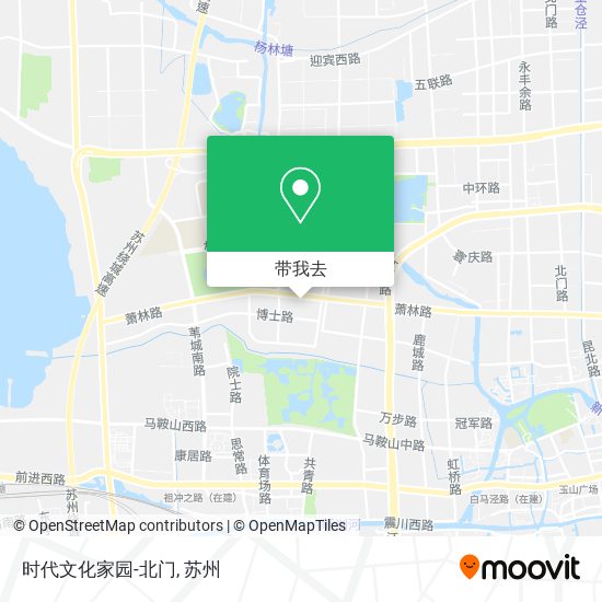 时代文化家园-北门地图