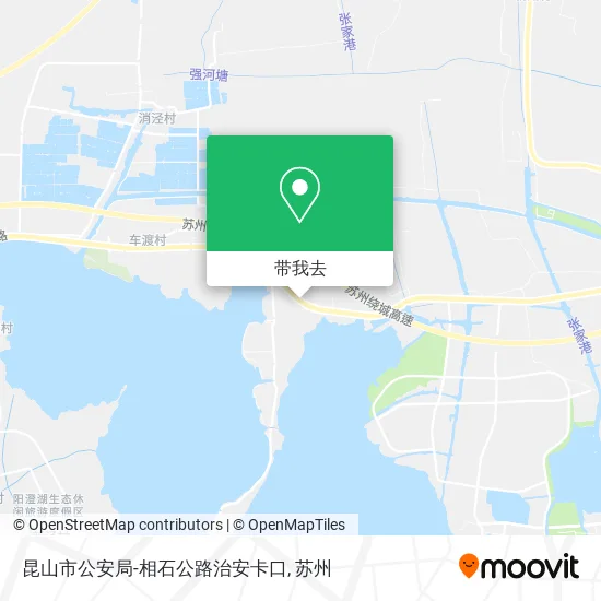 昆山市公安局-相石公路治安卡口地图