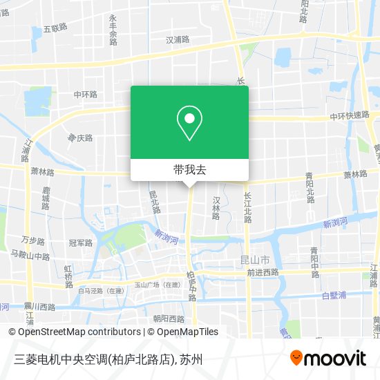 三菱电机中央空调(柏庐北路店)地图