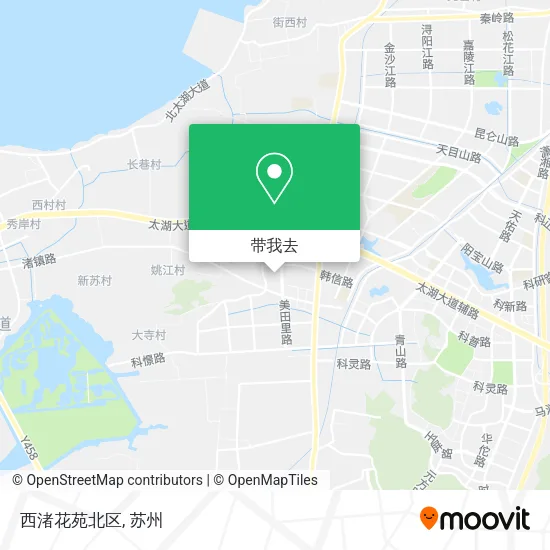 西渚花苑北区地图