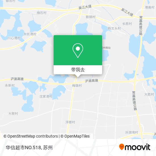 华信超市NO.518地图