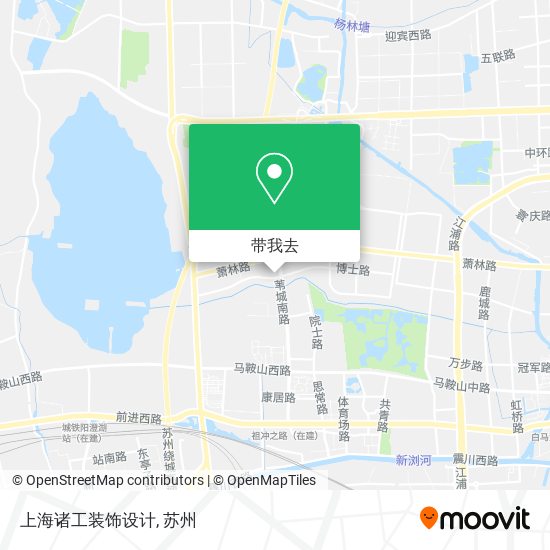 上海诸工装饰设计地图