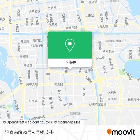 迎春南路93号-6号楼地图
