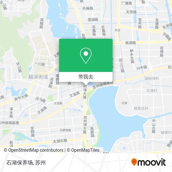 石湖保养场地图