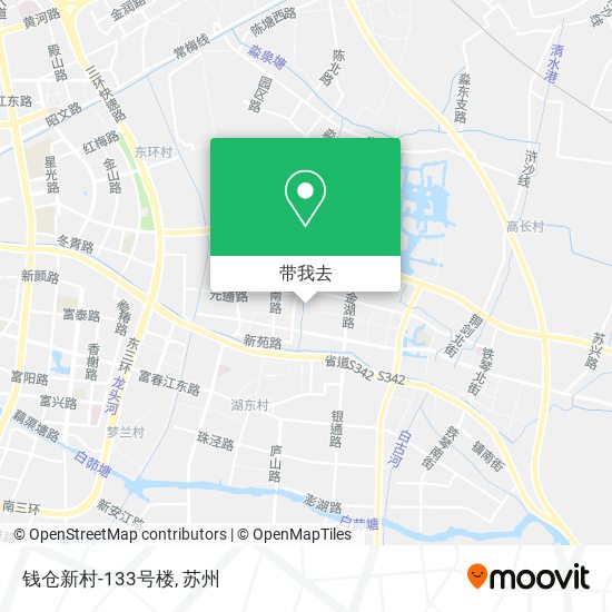 钱仓新村-133号楼地图