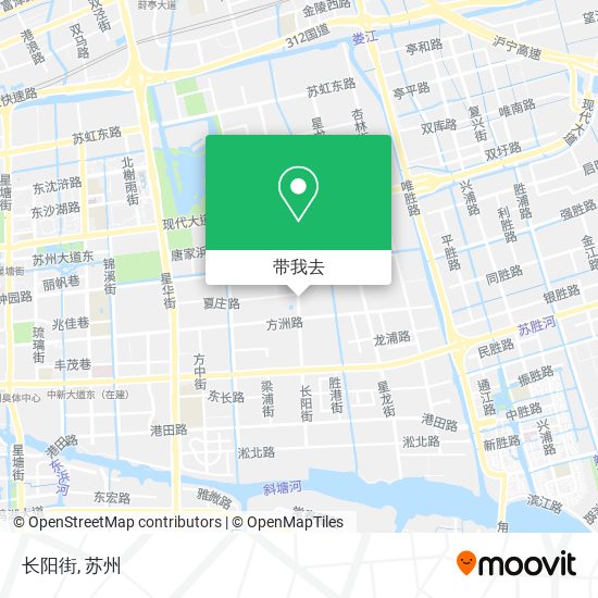 长阳街地图
