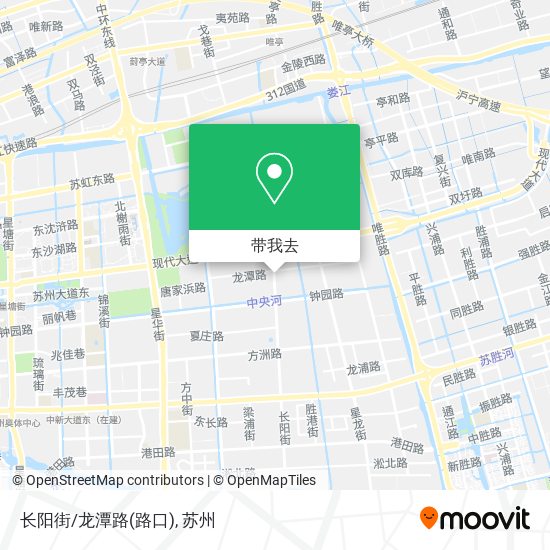 长阳街/龙潭路(路口)地图