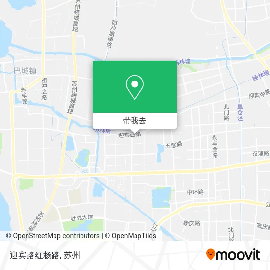 迎宾路红杨路地图