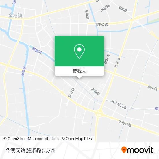 华明宾馆(澄杨路)地图