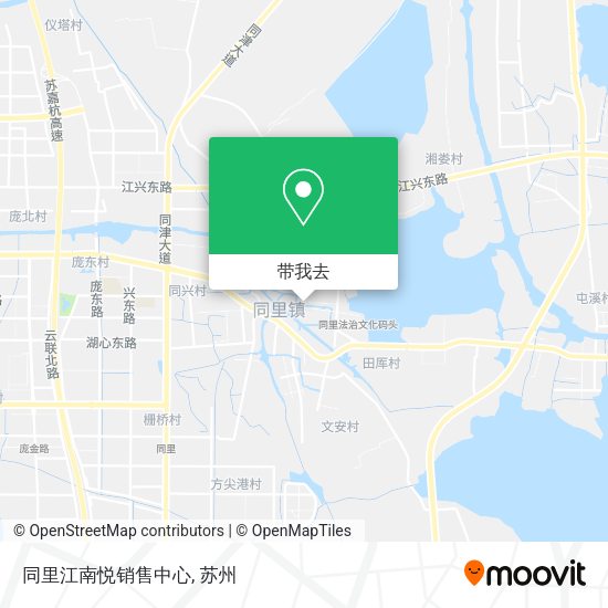 同里江南悦销售中心地图