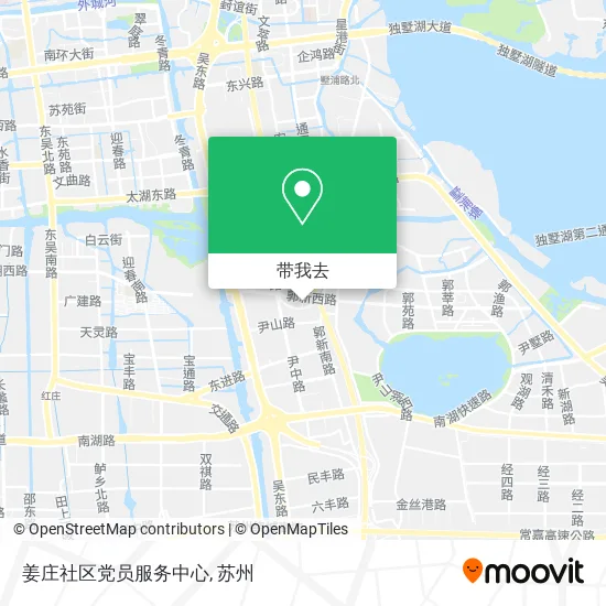 姜庄社区党员服务中心地图