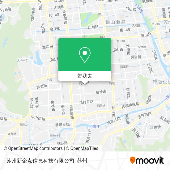 苏州新企点信息科技有限公司地图