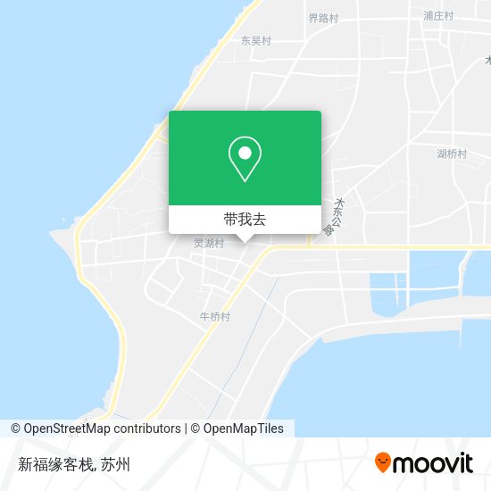新福缘客栈地图