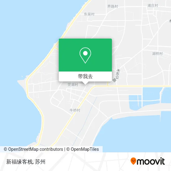 新福缘客栈地图