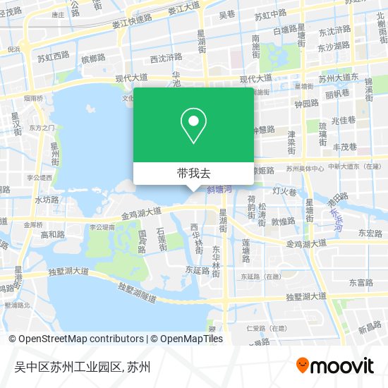 吴中区苏州工业园区地图