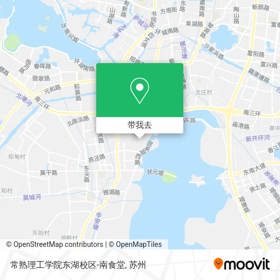 常熟理工学院东湖校区-南食堂地图