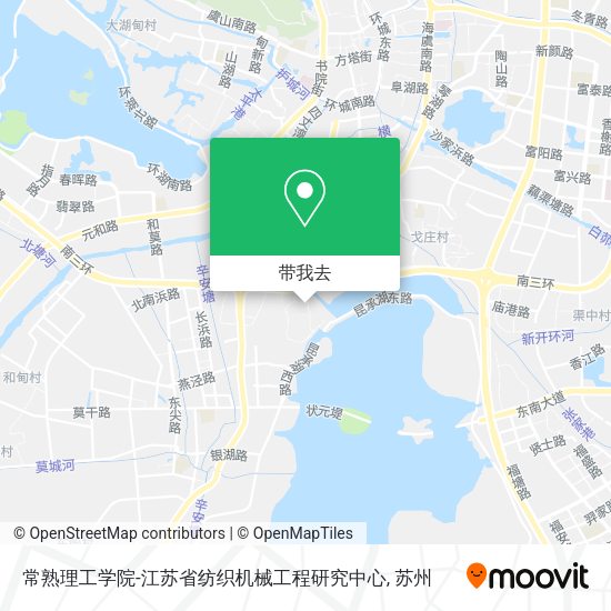 常熟理工学院-江苏省纺织机械工程研究中心地图
