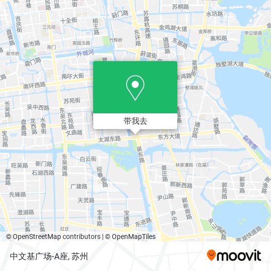 中文基广场-A座地图